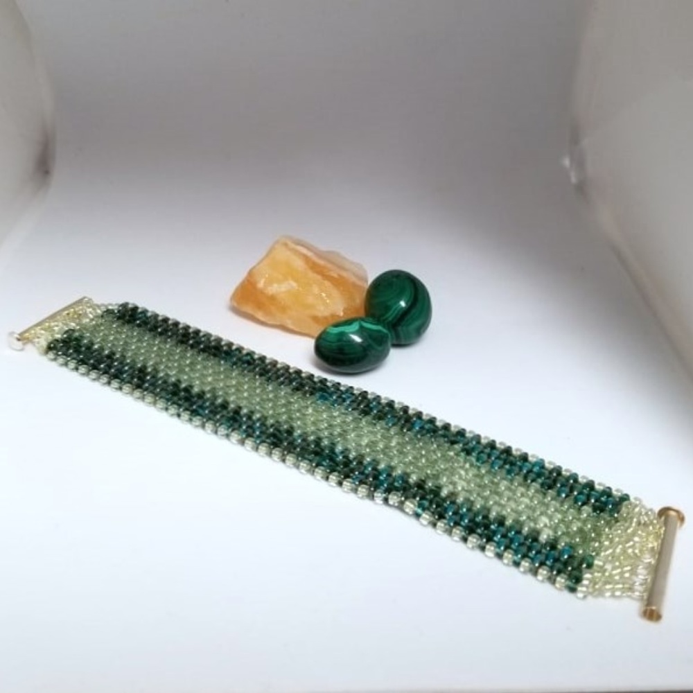 Shades of Green Bracelet